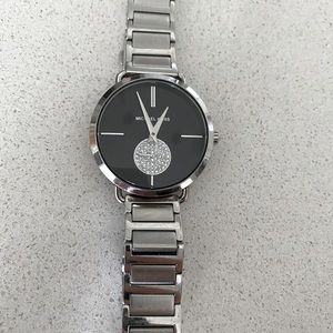 Michael Kors MK-3638 Portia Stainless Steel Black